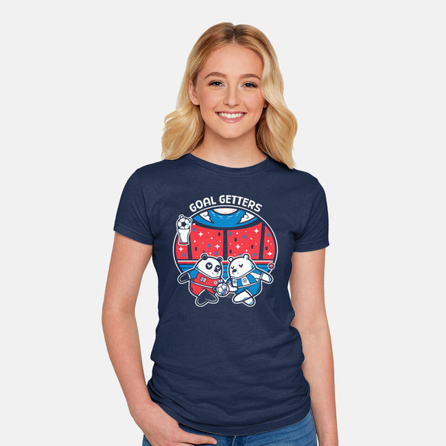 Goal Getters-Womens-Fitted-Tee-krisren28