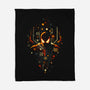Graphic Spider-None-Fleece-Blanket-kharmazero