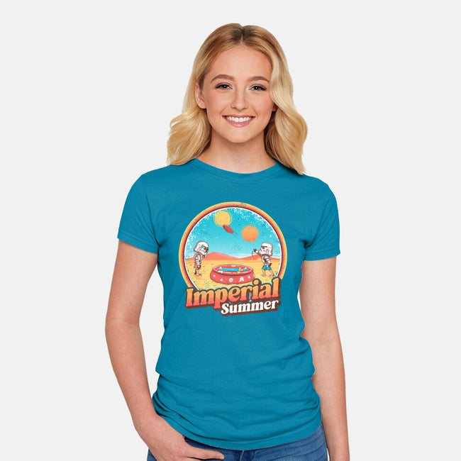 Imperial Summer-Womens-Fitted-Tee-Tronyx79