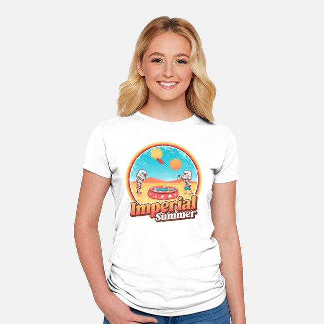 Imperial Summer-Womens-Fitted-Tee-Tronyx79