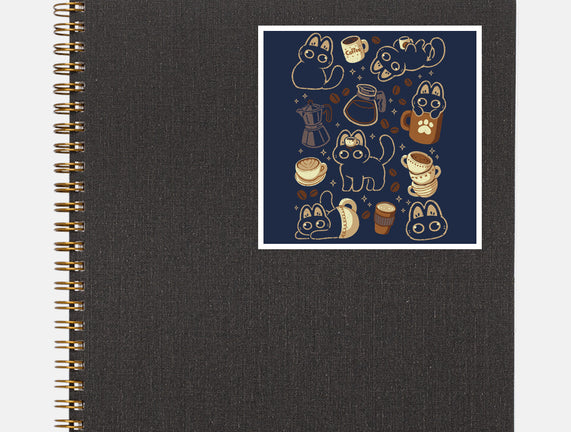 Cute Cats And Coffee Lover