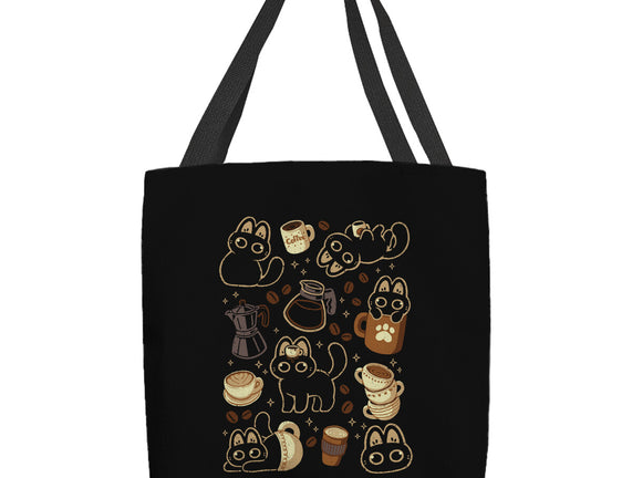 Cute Cats And Coffee Lover