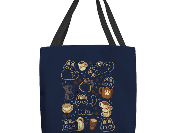 Cute Cats And Coffee Lover