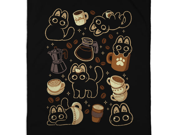 Cute Cats And Coffee Lover
