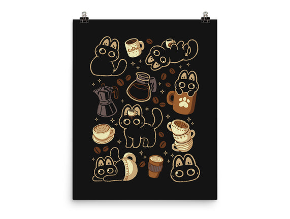 Cute Cats And Coffee Lover