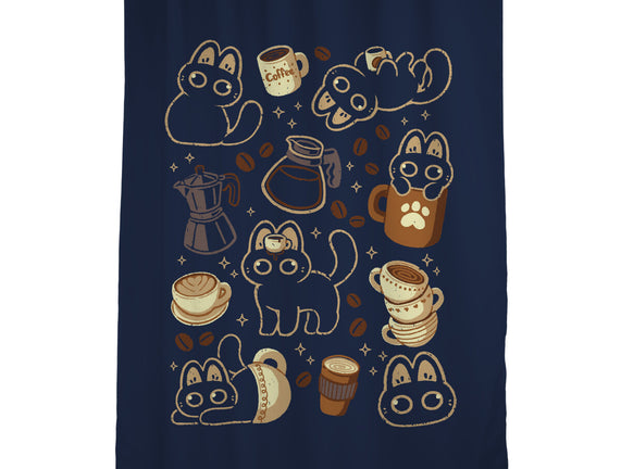 Cute Cats And Coffee Lover
