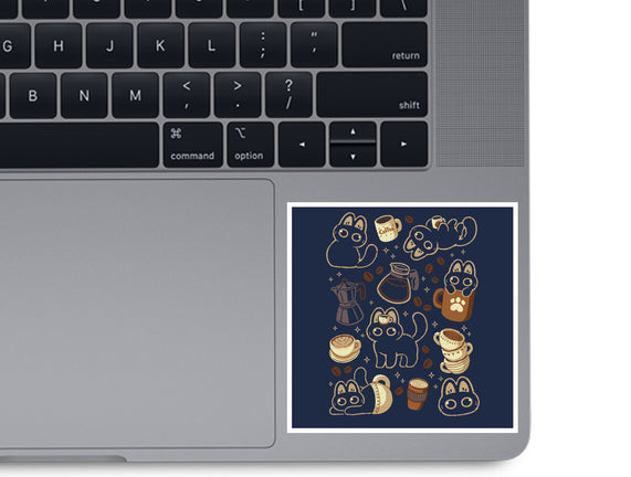 Cute Cats And Coffee Lover