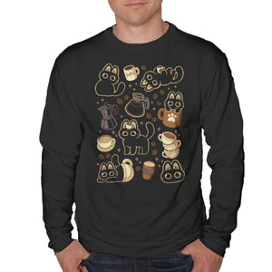 Cute Cats And Coffee Lover