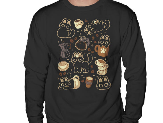 Cute Cats And Coffee Lover