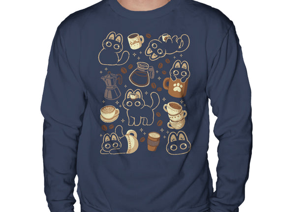 Cute Cats And Coffee Lover