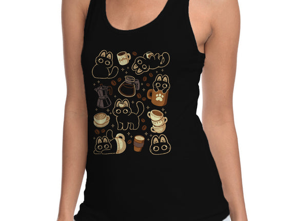 Cute Cats And Coffee Lover