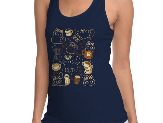 Cute Cats And Coffee Lover