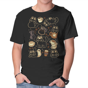 Cute Cats And Coffee Lover