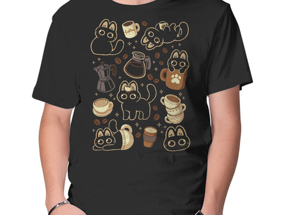 Cute Cats And Coffee Lover