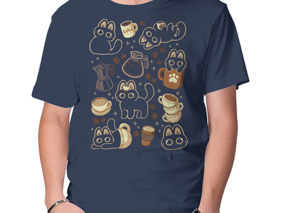 Cute Cats And Coffee Lover