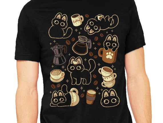 Cute Cats And Coffee Lover