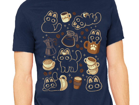 Cute Cats And Coffee Lover