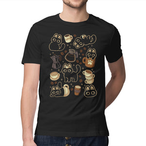 Cute Cats And Coffee Lover