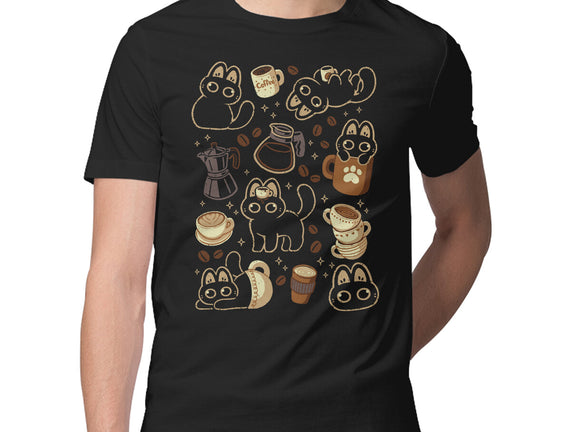 Cute Cats And Coffee Lover