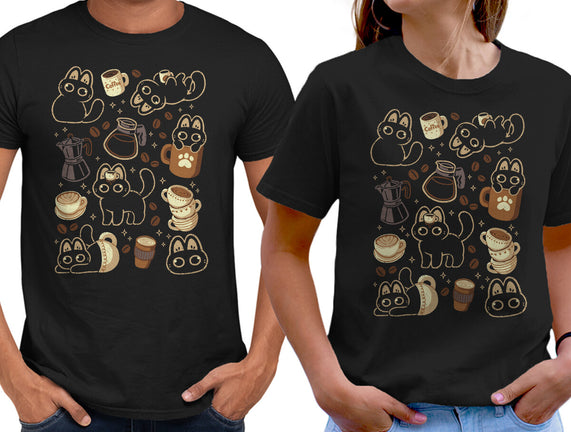 Cute Cats And Coffee Lover