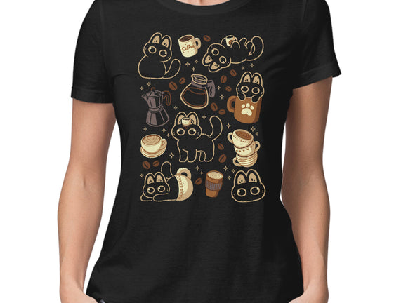 Cute Cats And Coffee Lover