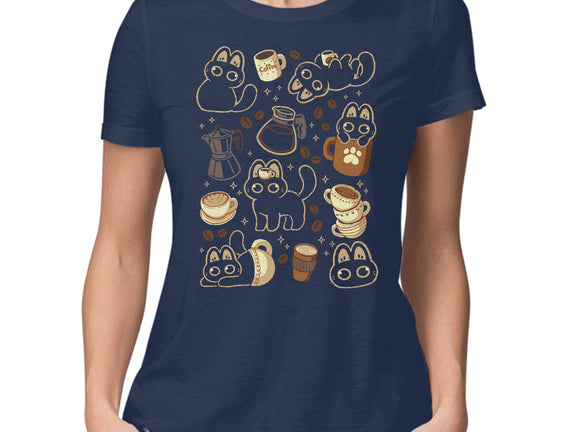 Cute Cats And Coffee Lover