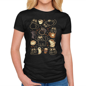 Cute Cats And Coffee Lover