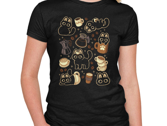 Cute Cats And Coffee Lover