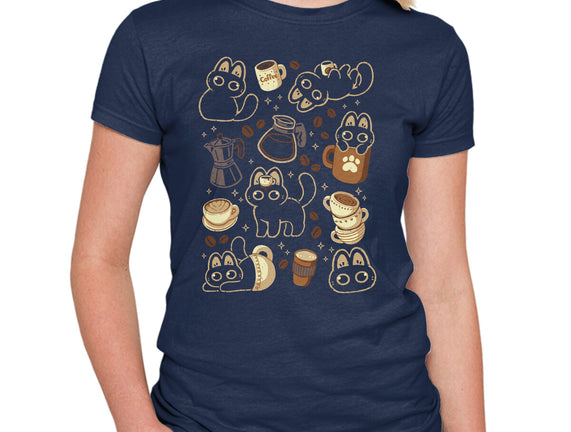 Cute Cats And Coffee Lover