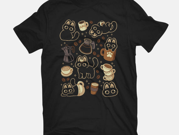 Cute Cats And Coffee Lover
