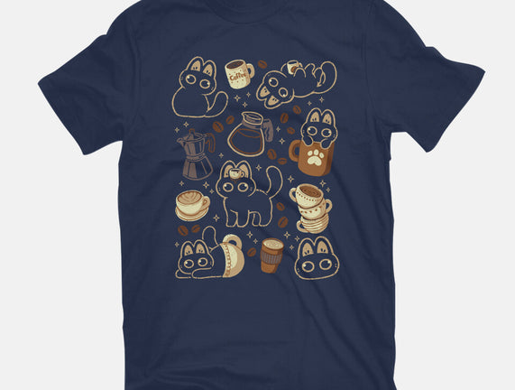 Cute Cats And Coffee Lover