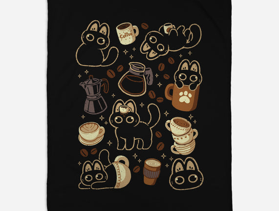 Cute Cats And Coffee Lover