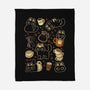 Cute Cats And Coffee Lover-None-Fleece-Blanket-xMorfina