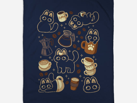 Cute Cats And Coffee Lover