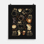 Cute Cats And Coffee Lover-None-Matte-Poster-xMorfina