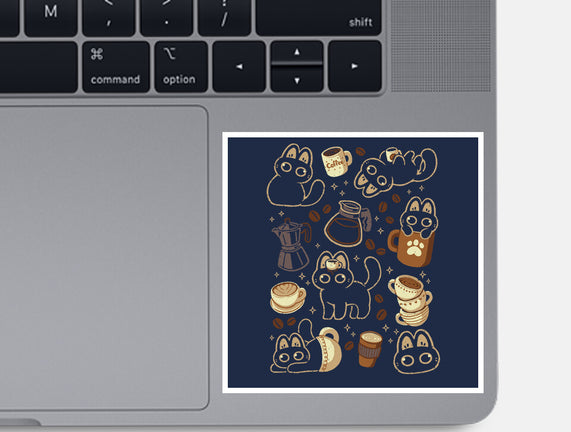 Cute Cats And Coffee Lover