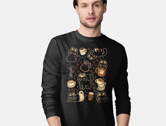Cute Cats And Coffee Lover