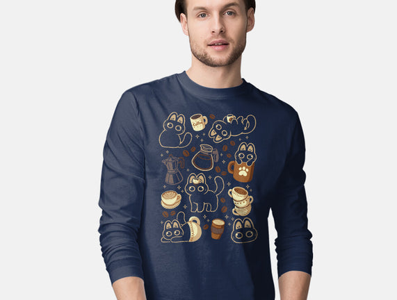 Cute Cats And Coffee Lover