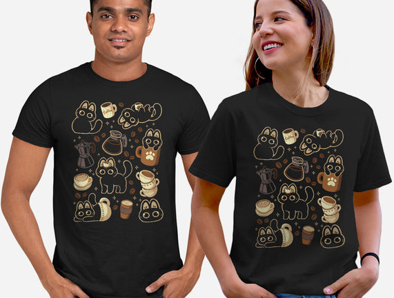 Cute Cats And Coffee Lover