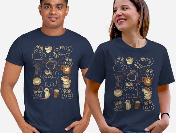 Cute Cats And Coffee Lover