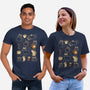 Cute Cats And Coffee Lover-Unisex-Basic-Tee-xMorfina