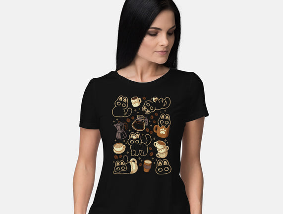 Cute Cats And Coffee Lover
