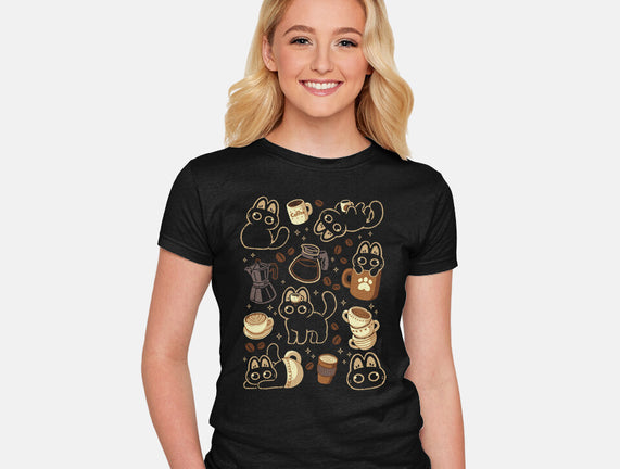 Cute Cats And Coffee Lover