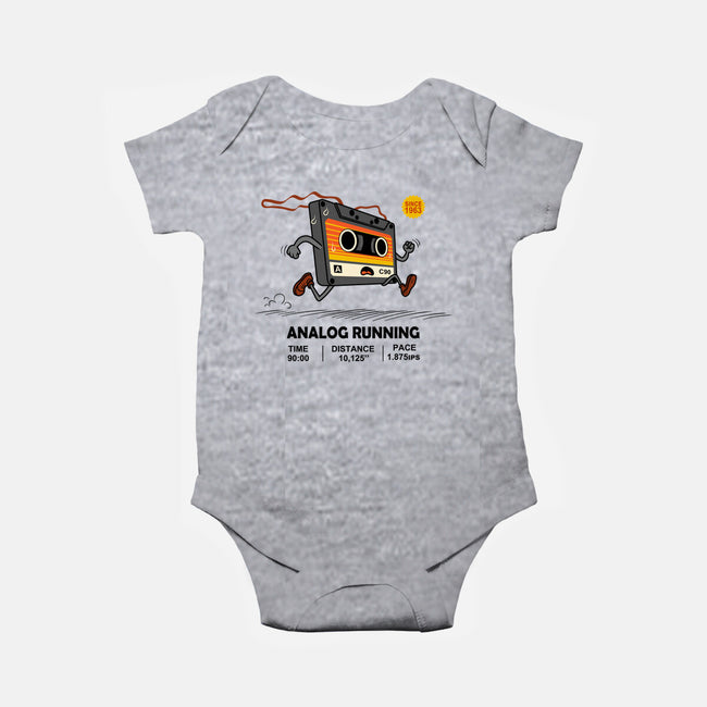 Analog Running-Baby-Basic-Onesie-erion_designs