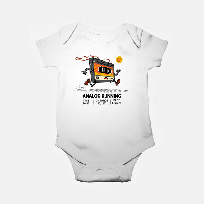 Analog Running-Baby-Basic-Onesie-erion_designs
