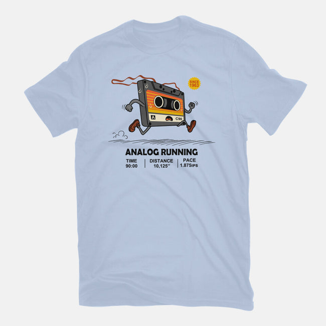 Analog Running-Womens-Fitted-Tee-erion_designs