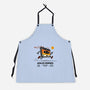 Analog Running-Unisex-Kitchen-Apron-erion_designs