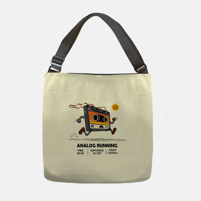 Analog Running-None-Adjustable Tote-Bag-erion_designs