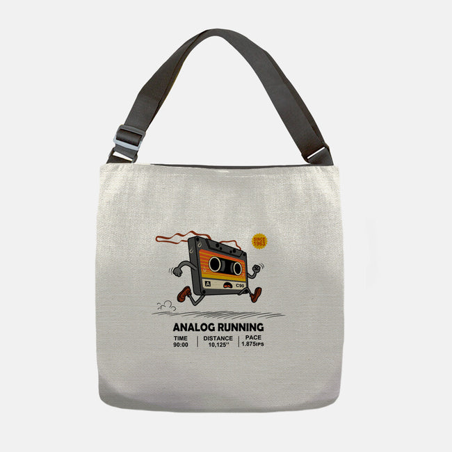 Analog Running-None-Adjustable Tote-Bag-erion_designs