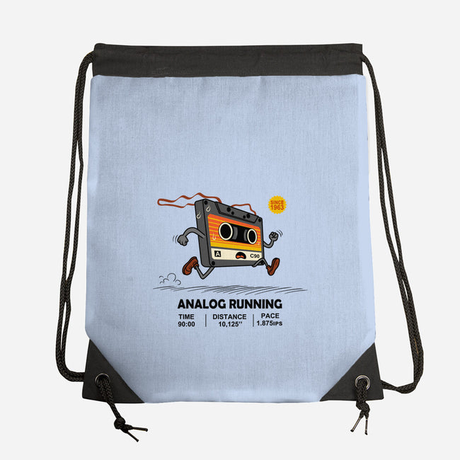 Analog Running-None-Drawstring-Bag-erion_designs